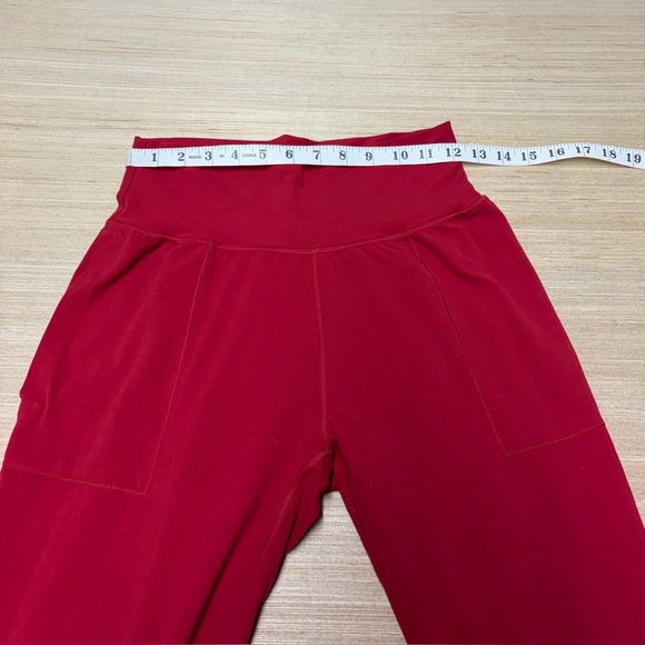 Athleta Salutation Jogger Women’s Small Buttery Soft Stretch Decadent Red - Picture 4 of 9